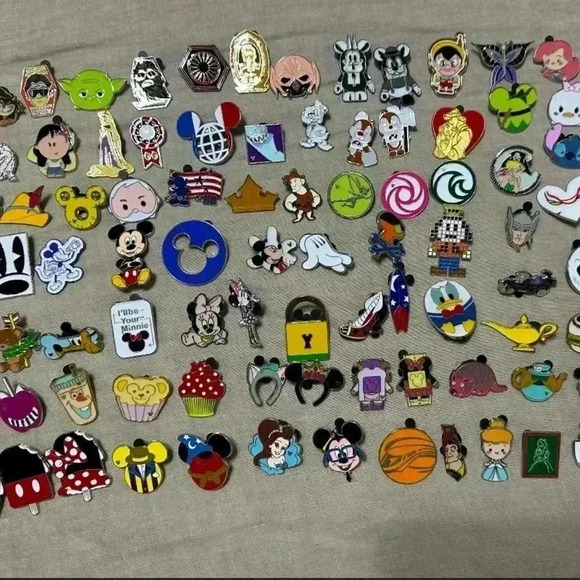 Disney Accessories - Disney Pin Bundle of 25 -  different!
